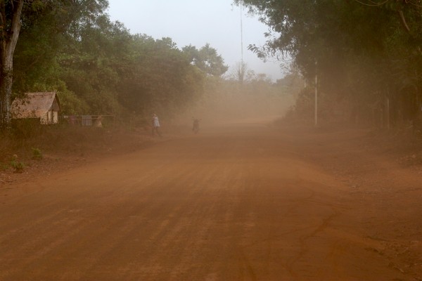 dusty road